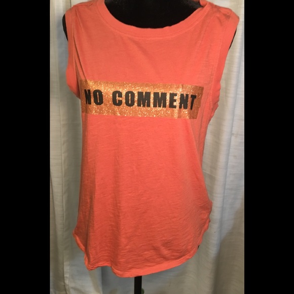 I Jeans by Buffalo Top M sleeveless rust fringe - Picture 8 of 8